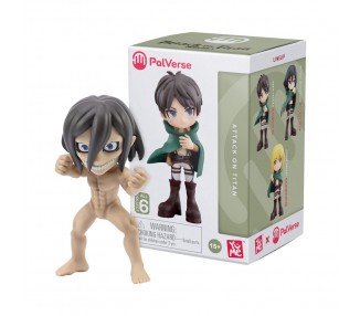 Figura sorpresa Attack On Titan 9cm surtido