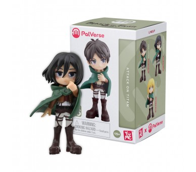 Figura sorpresa Attack On Titan 9cm surtido