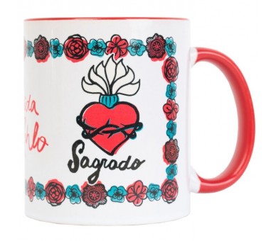 Taza Pasion Frida Kahlo 350ml
