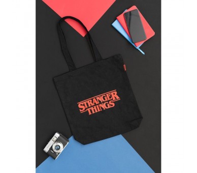 Bolsa shopping Logo Stranger Things