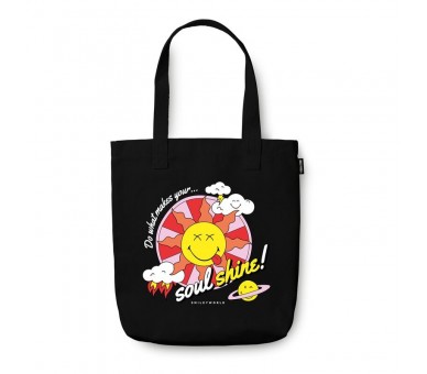 Bolsa shopping Smiley Quirky Comics