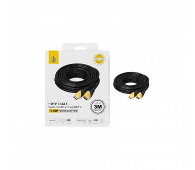 Jc Nb1453 Negro / Cable Hdmi, Macho A Macho, 3M