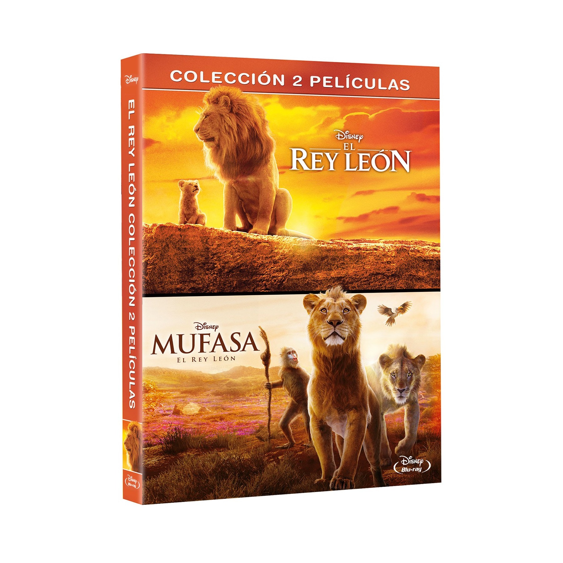 El Rey Leon (Live Action) Colección 2 Películas - Bd Br