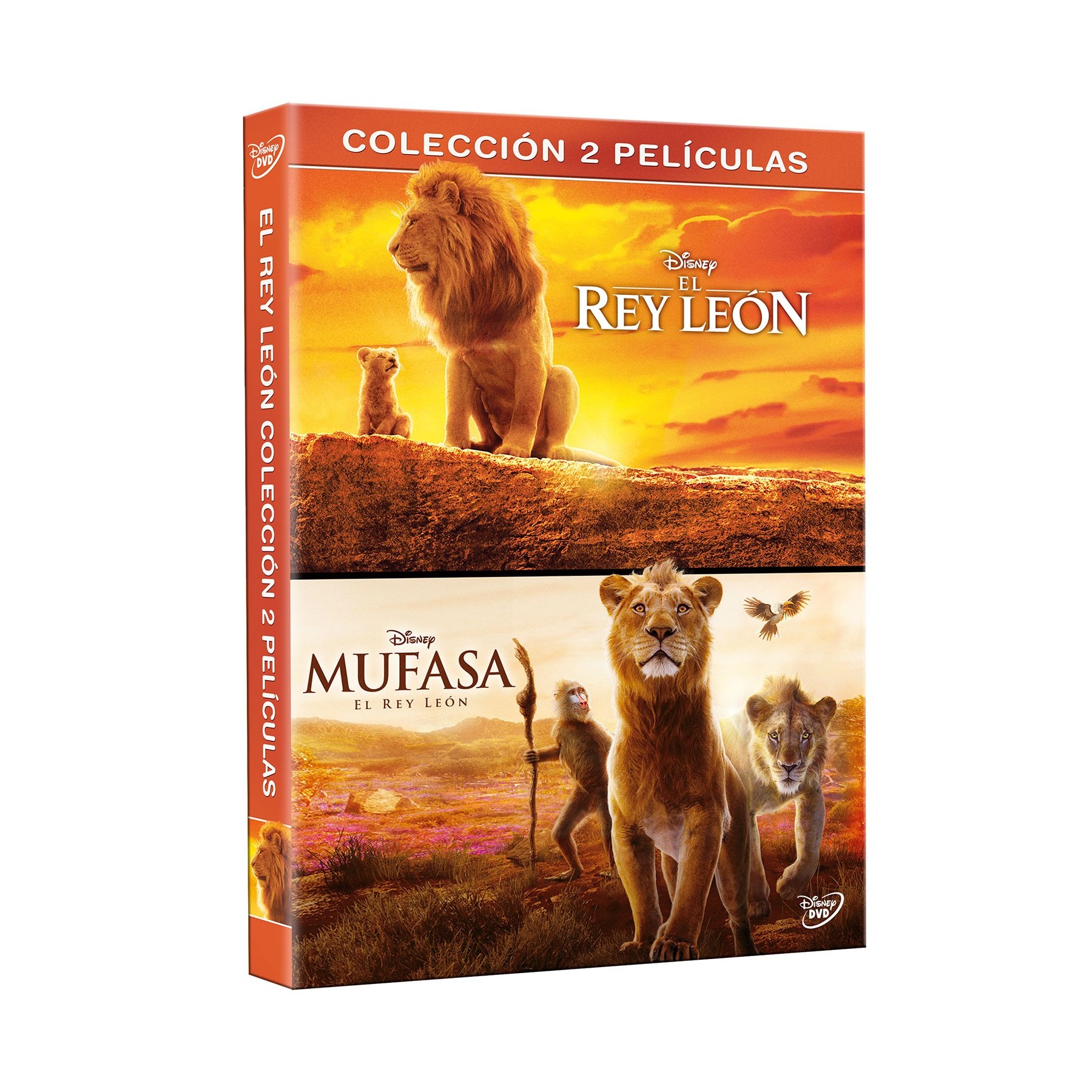El Rey Leon (Live Action) Colección 2 Películas - Dvd