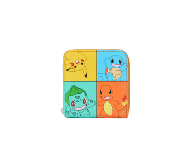 Cartera Mew Y Pokémons Iniciales De Kanto