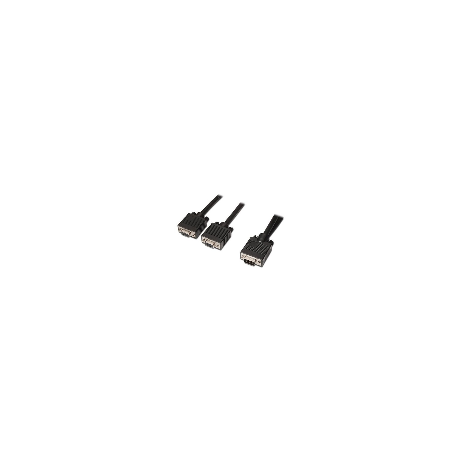 Adaptador Video 2Xsvga Hdb15 Aisens 45Cm Negro