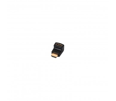 Adaptador Acodado Hdmi(A)H A Hdmi(A)M Aisens Negro