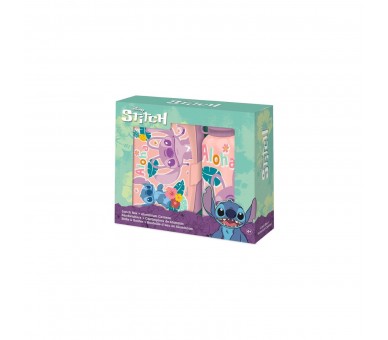 Cantimplora Aluminio + Sandwichera Stitch Disney 500Ml