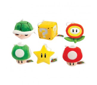 Llavero peluche Icons Super Mario Bros 10cm surtido