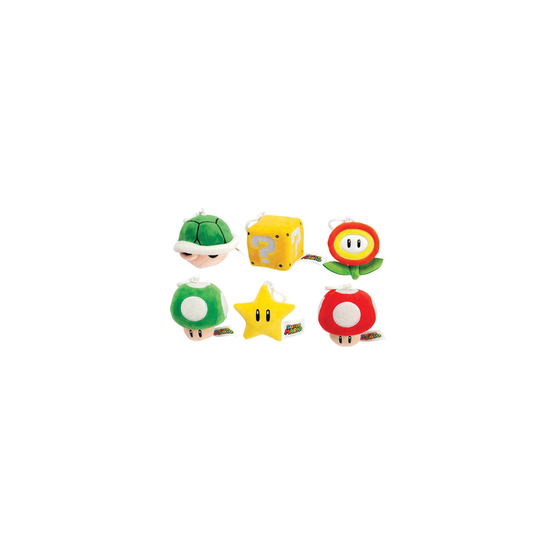 Llavero peluche Icons Super Mario Bros 10cm surtido