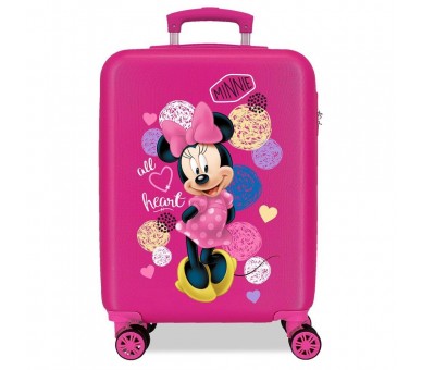 Maleta trolley ABS Love Minnie Disney 55cm
