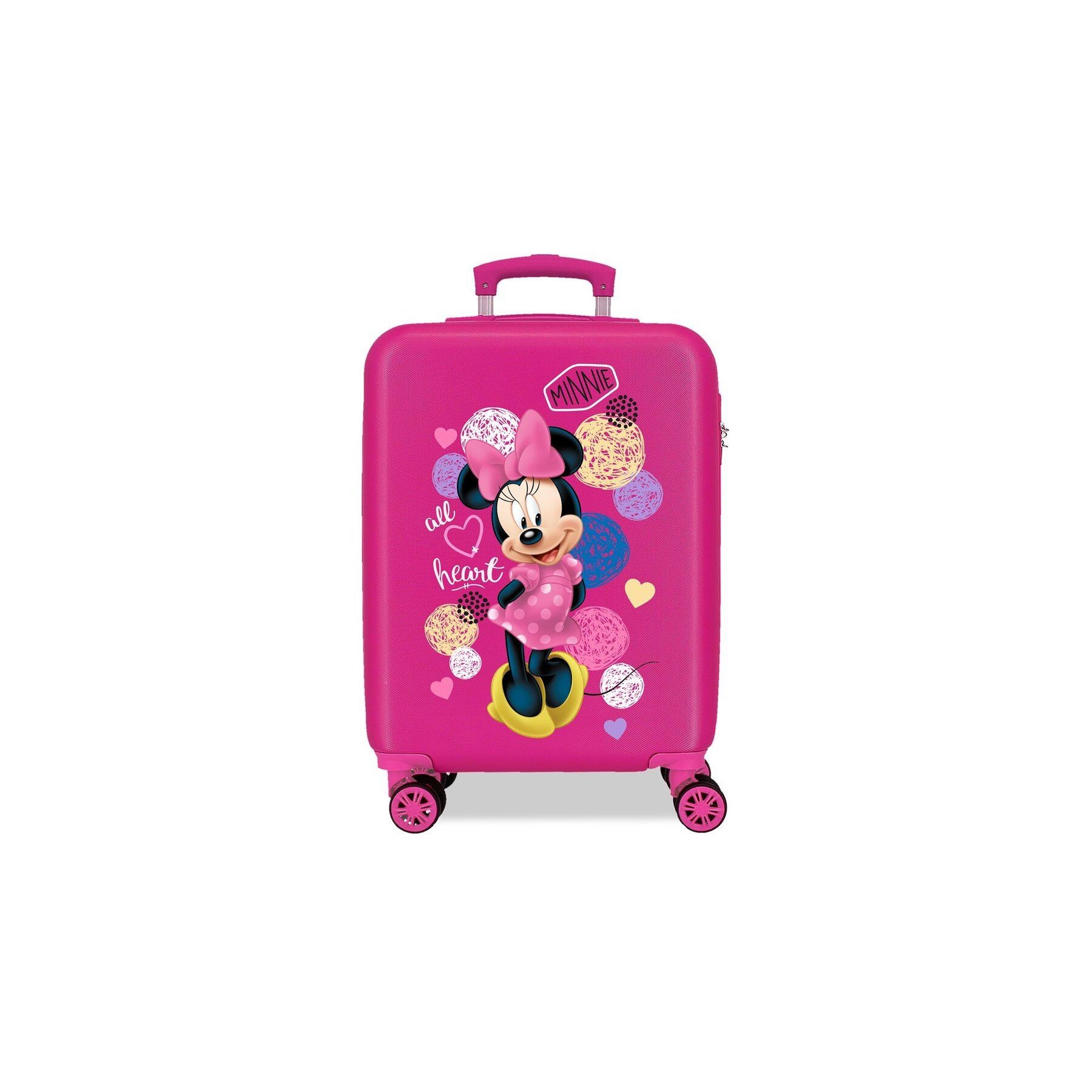 Maleta trolley ABS Love Minnie Disney 55cm