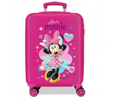 Maleta trolley ABS Love Minnie Disney 55cm