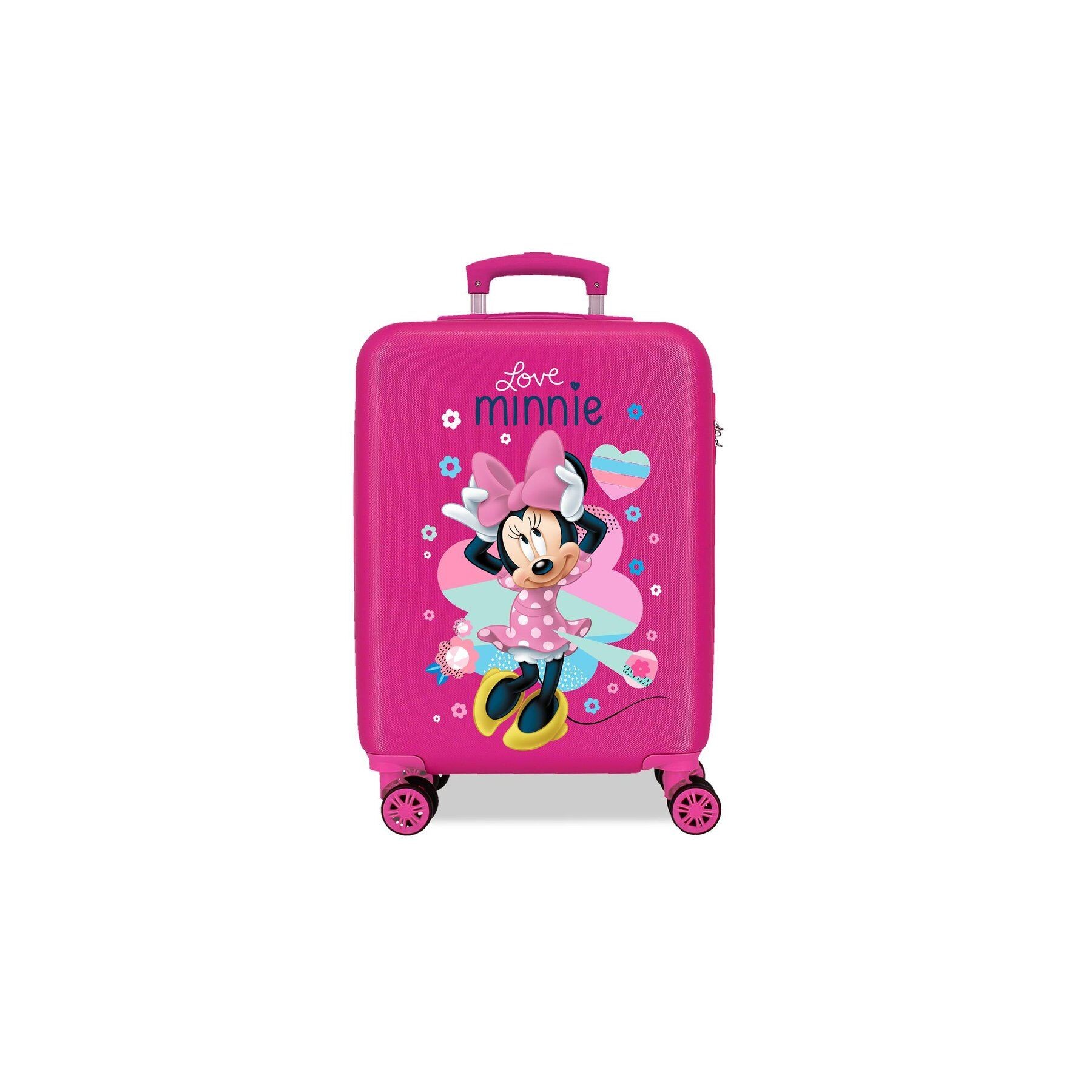 Maleta trolley ABS Love Minnie Disney 55cm