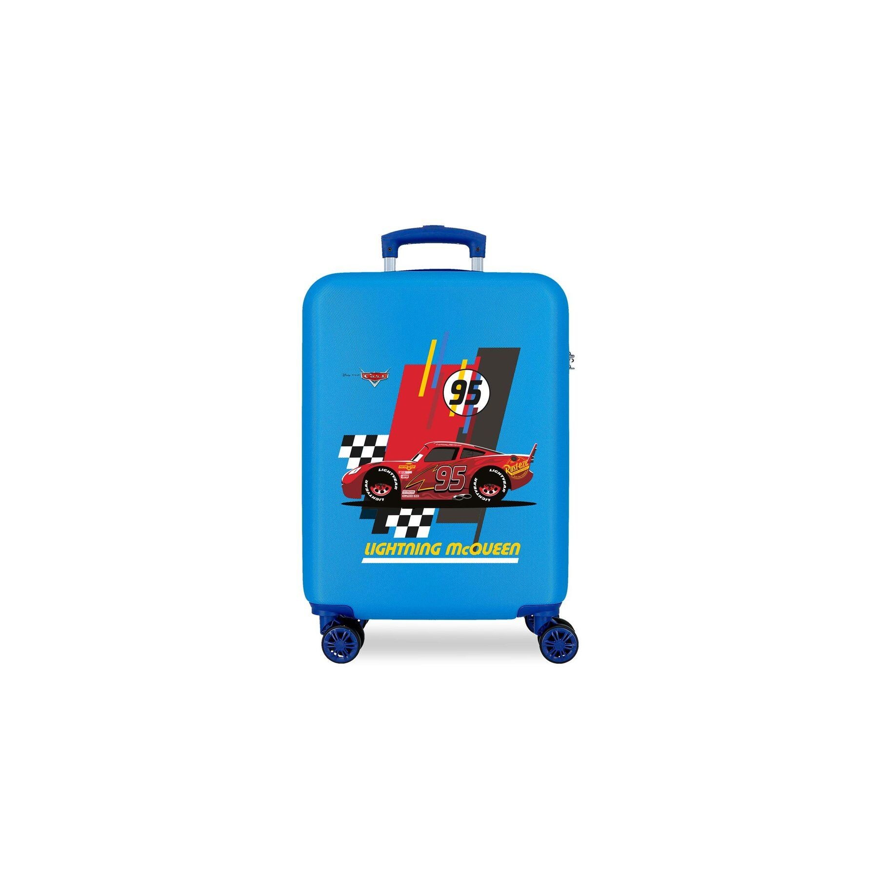 Maleta trolley ABS Lightning McQueen Cars Disney Pixar 55cm