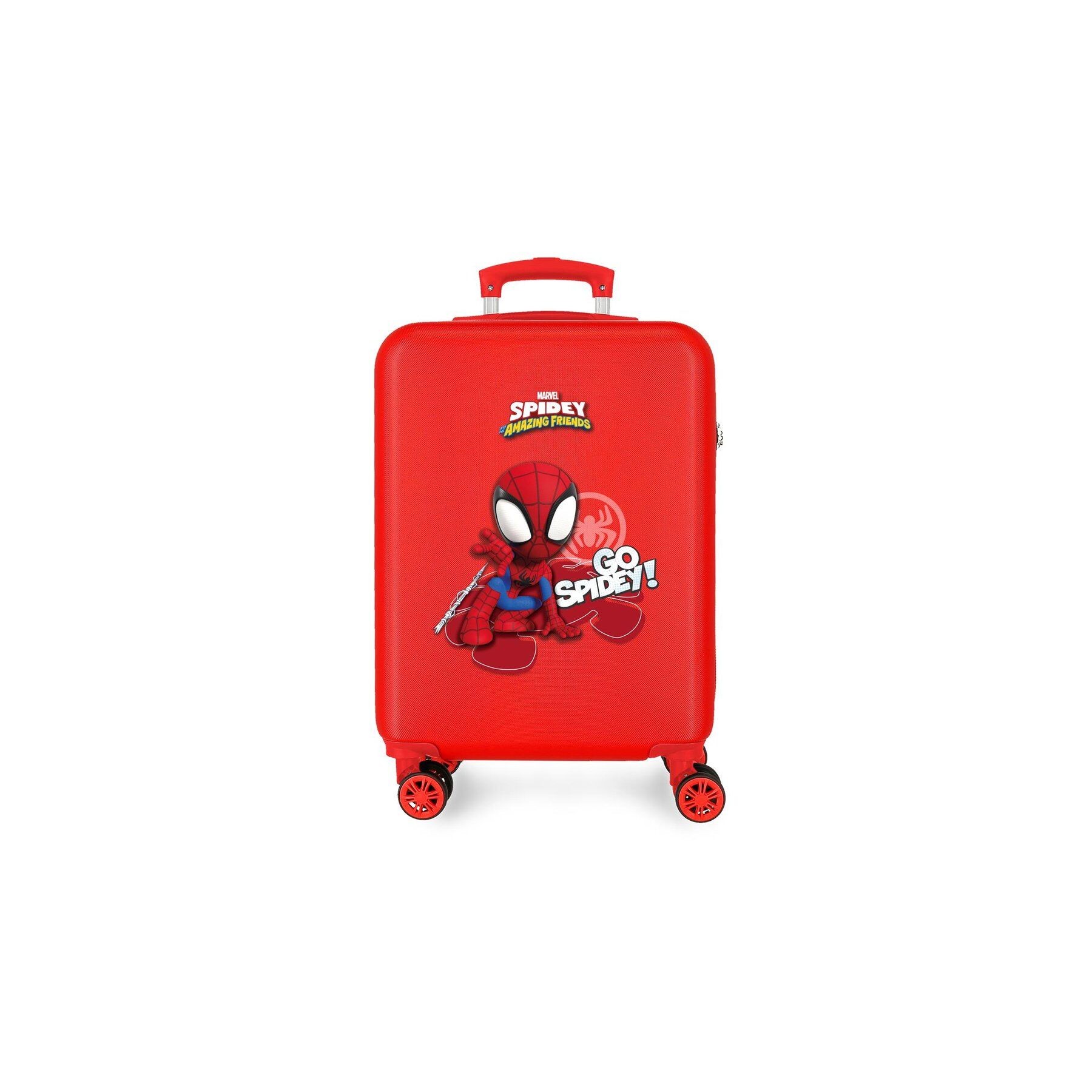 Maleta trolley ABS Go Spidey and His Amazing Friends Marvel 55cm