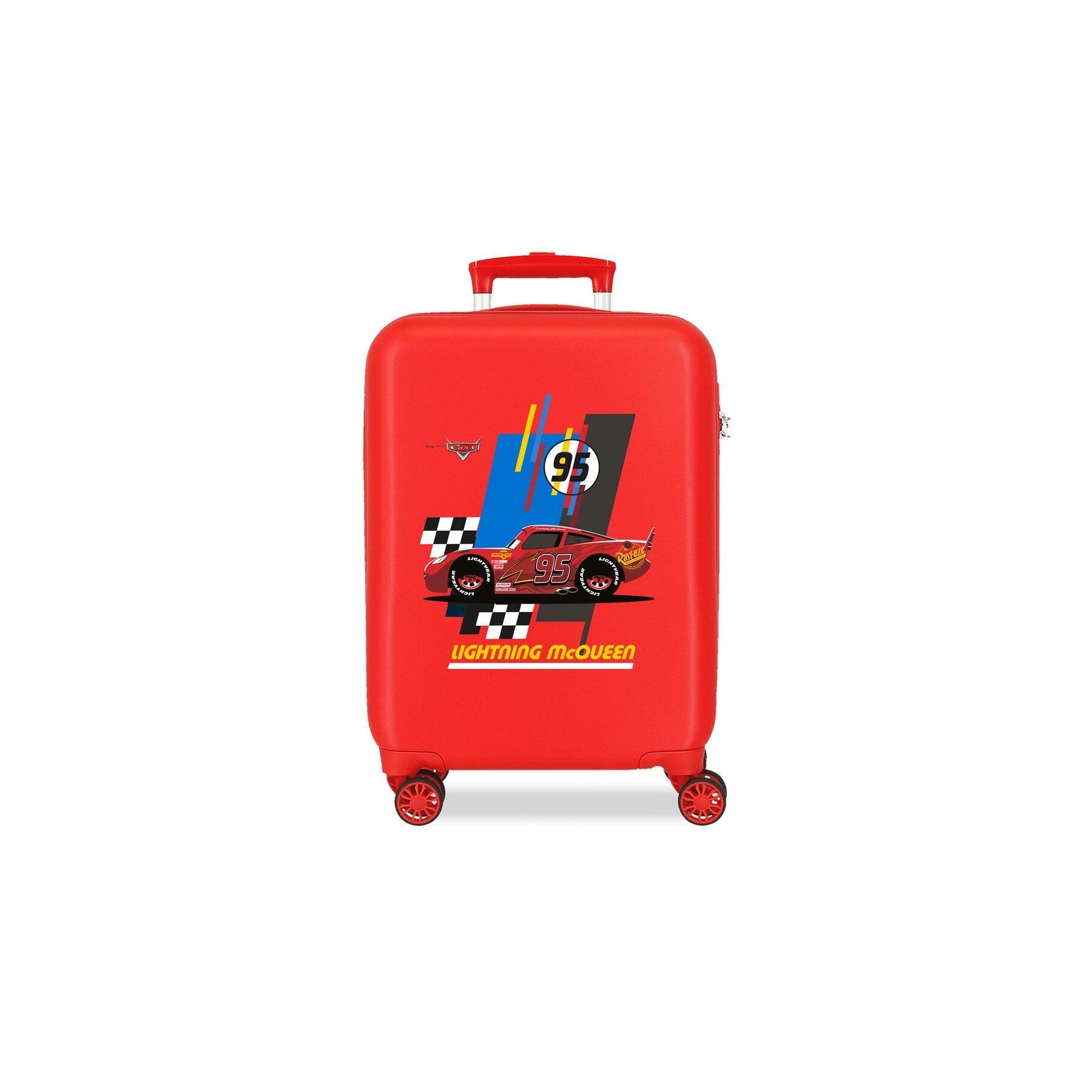Maleta trolley ABS Lightning McQueen Cars Disney Pixar 50cm