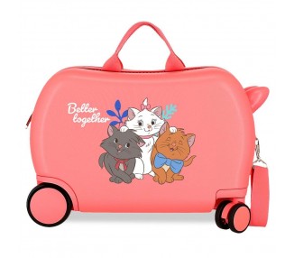 Maleta ABS Better Together Los Aristogatos Disney 45cm