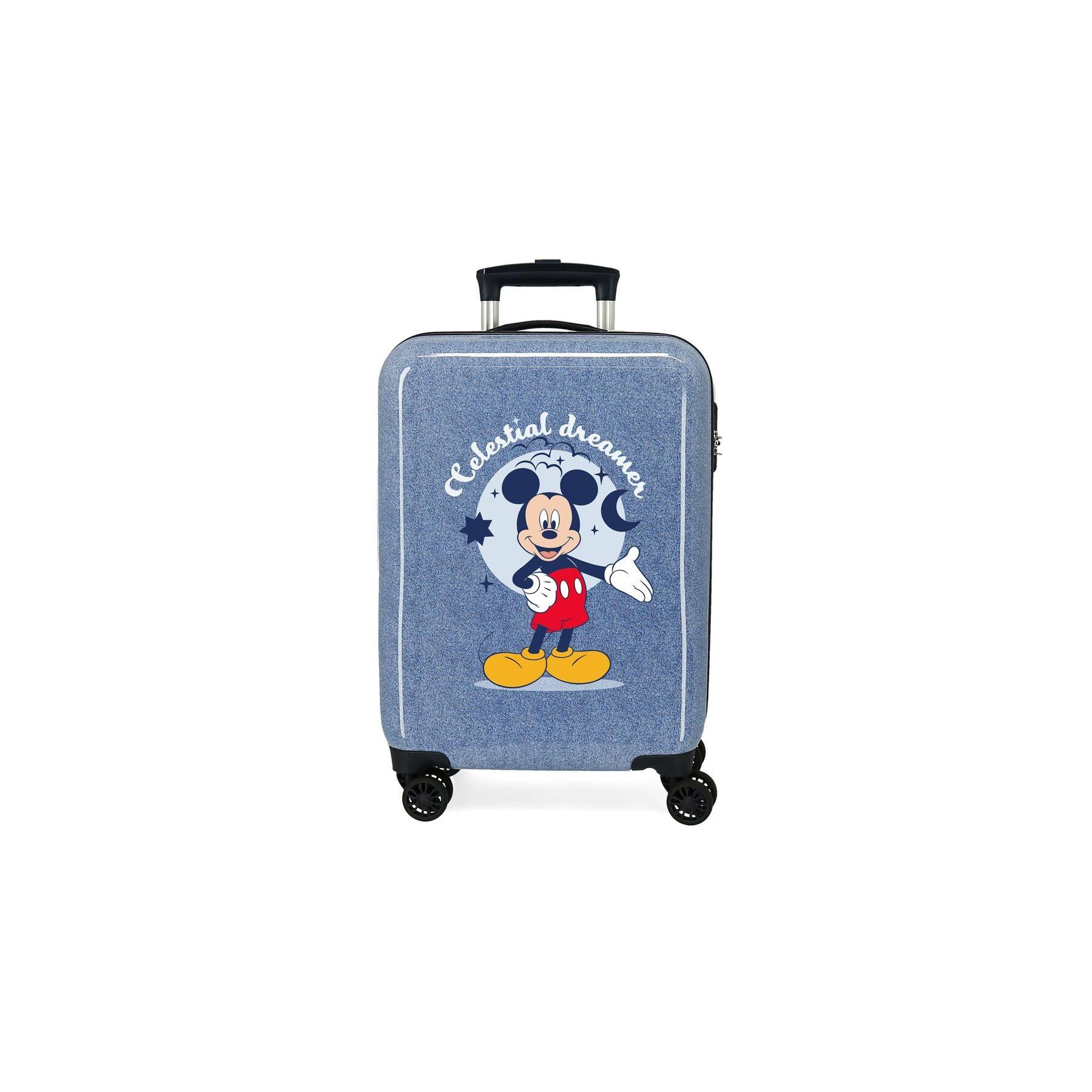Maleta trolley ABS Dreamer Denim Mickey Disney 55cm