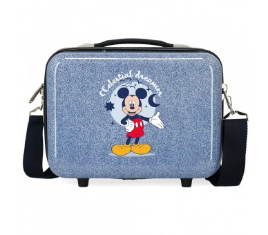 Neceser ABS Dreamer Denim Mickey Disney