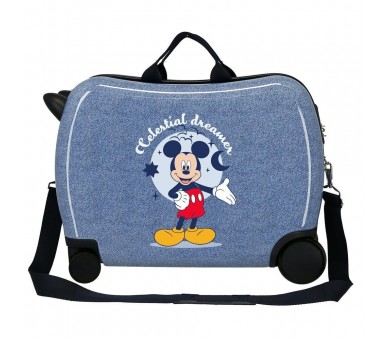 Maleta ABS Dreamer Denim Mickey Disney 50cm