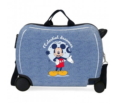 Maleta ABS Dreamer Denim Mickey Disney 50cm