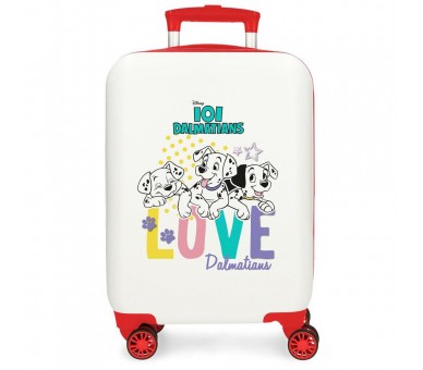 Maleta trolley ABS 101 Dalmatas Disney 50cm