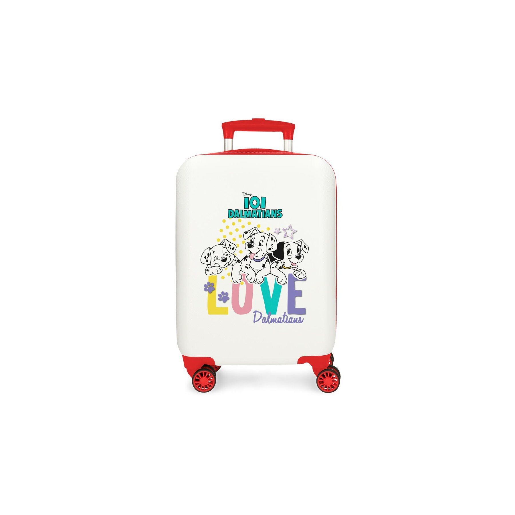 Maleta trolley ABS 101 Dalmatas Disney 50cm