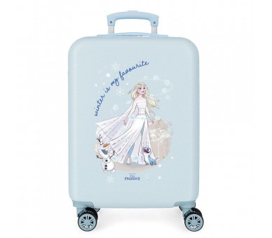 Maleta trolley ABS Winter is My Favourite Frozen Disney 55cm