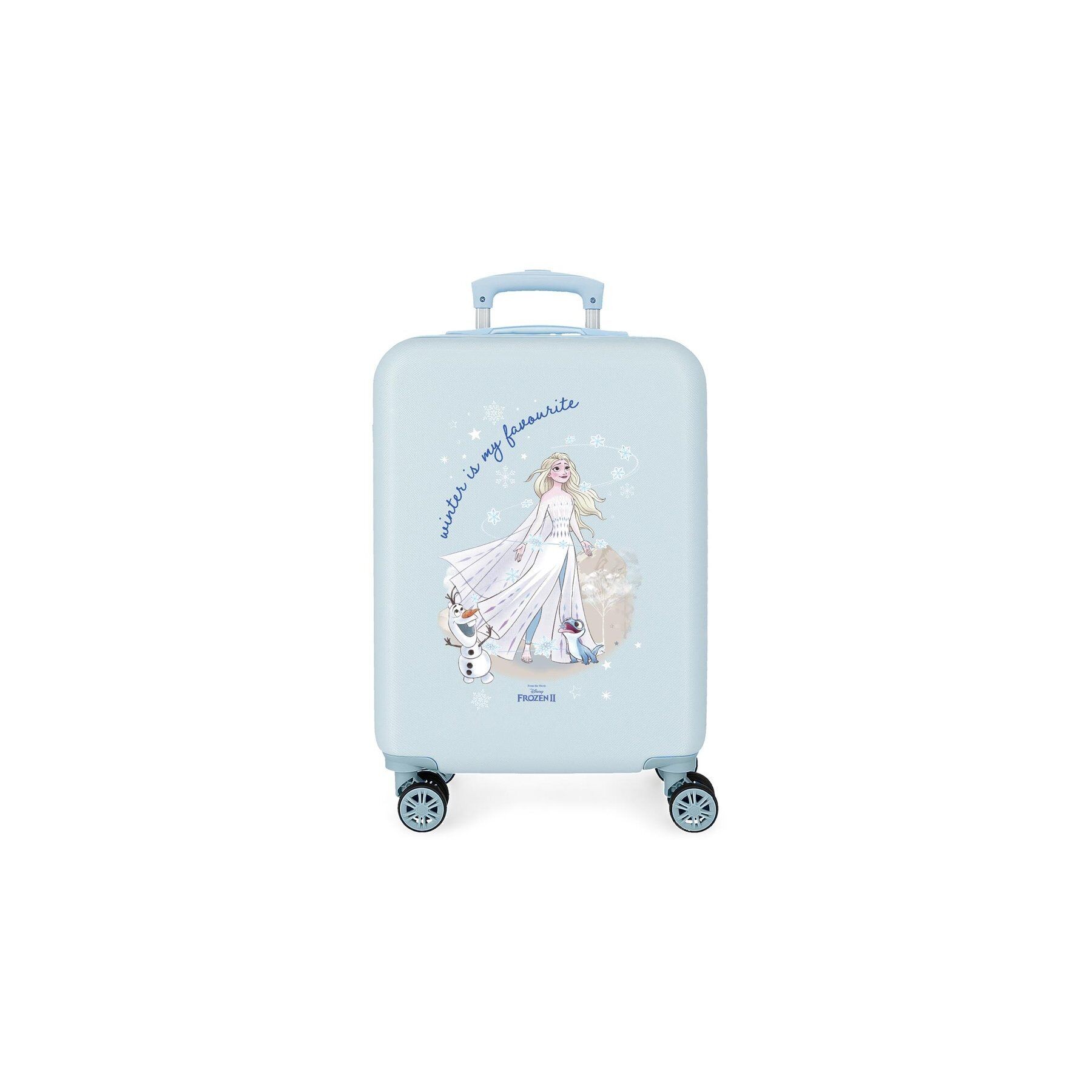 Maleta trolley ABS Winter is My Favourite Frozen Disney 55cm