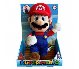 Peluche articulado Mario Super Mario Bros 25cm