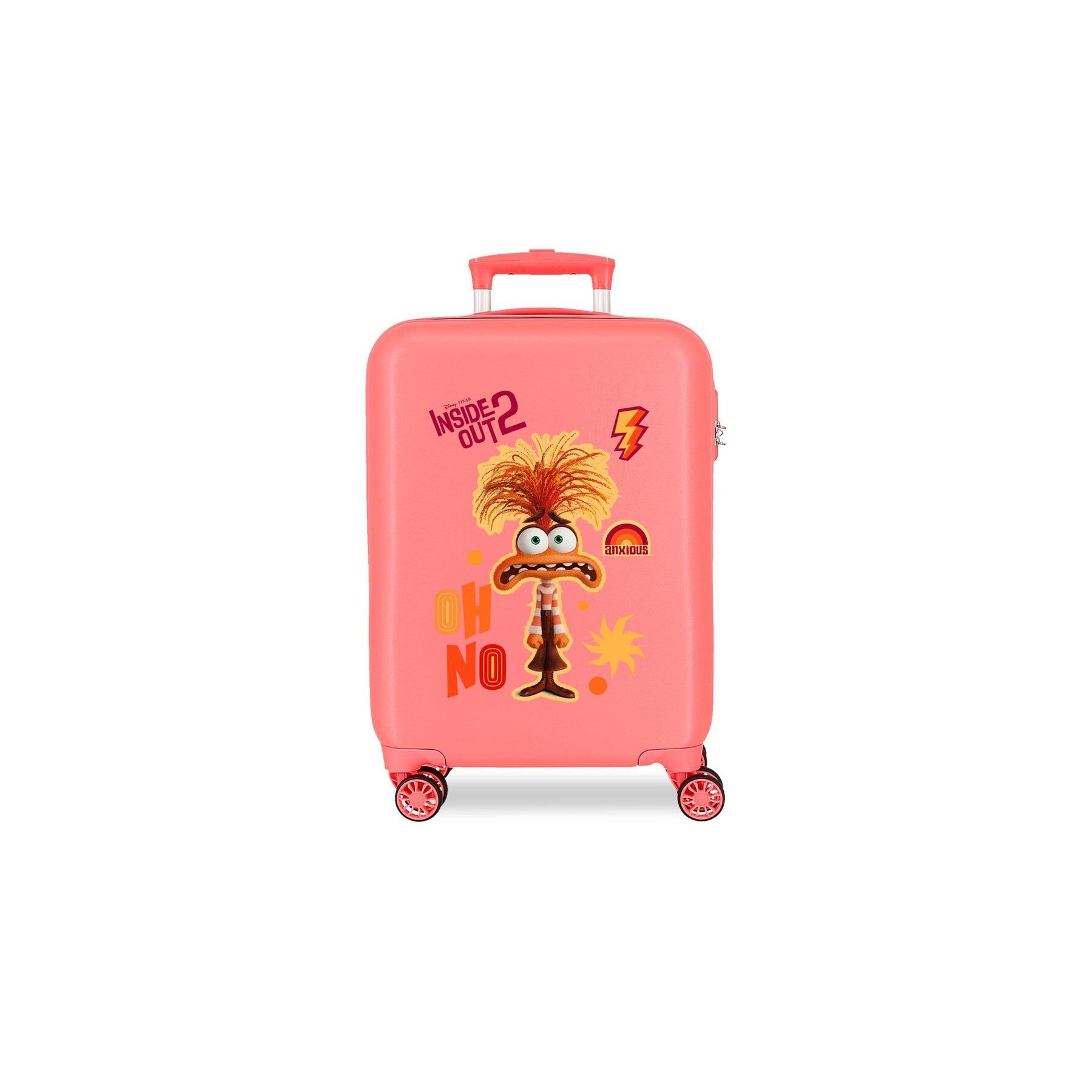 Maleta trolley ABS Ansiedad Del Reves 2 Disney Pixar 55cm