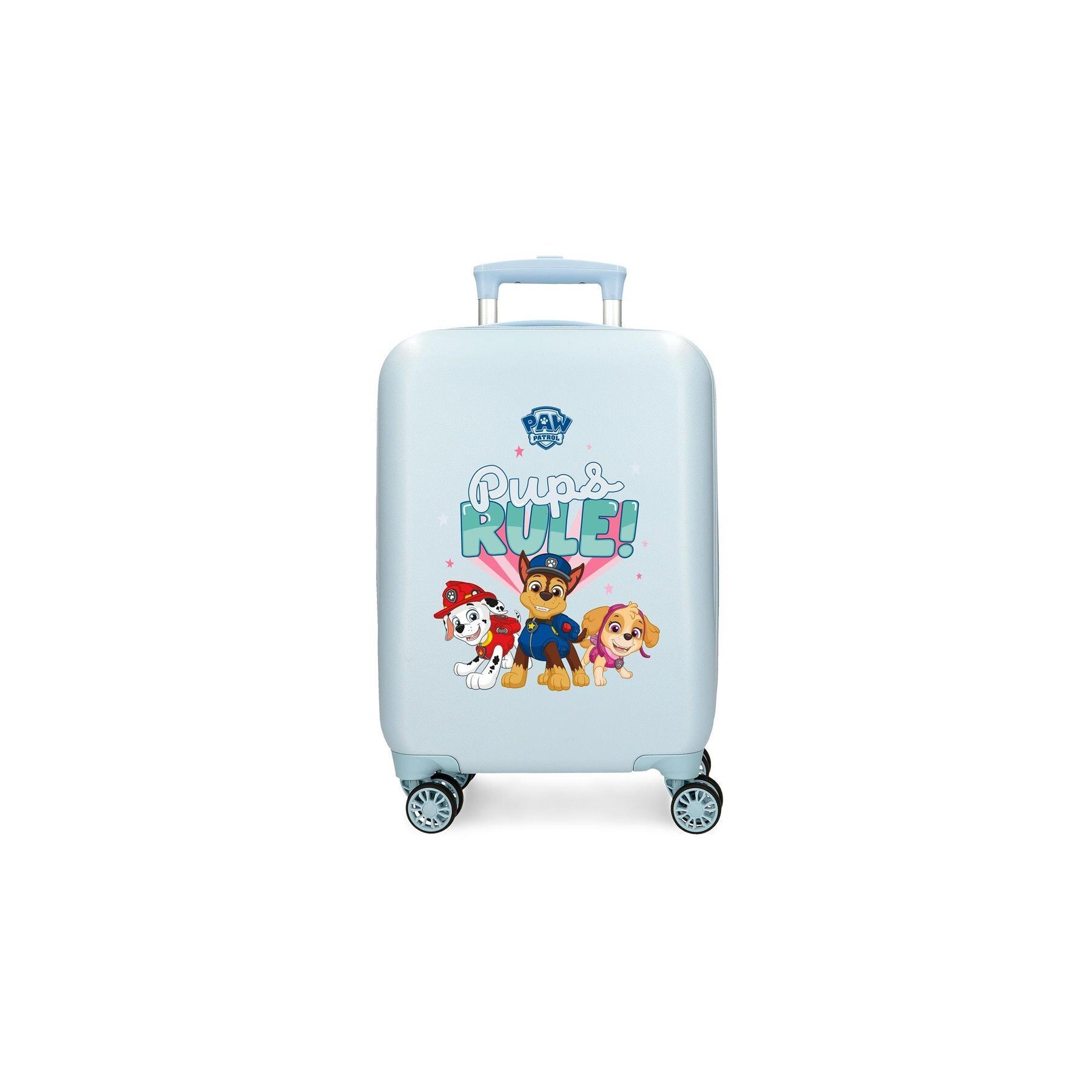Maleta trolley ABS Pups Rules Patrulla Canina Paw Patrol 50cm