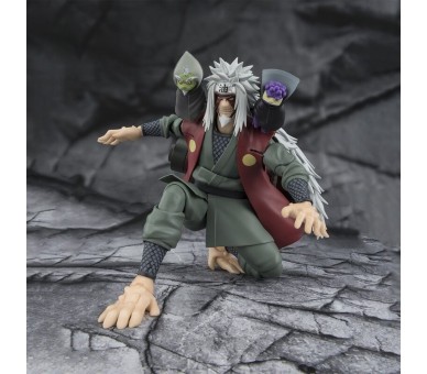 Figura S.H. Figuarts Jiraiya Hidden Leaf Heroic Master Sage Mode Naruto Shippuden 17cm