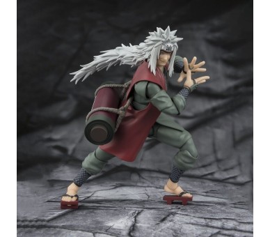 Figura S.H. Figuarts Jiraiya Hidden Leaf Heroic Master Sage Mode Naruto Shippuden 17cm