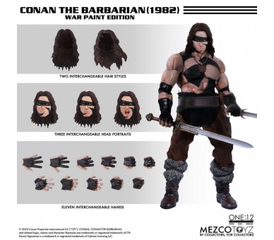 Figura Conan War Paint Conan the Barbarian 1982 16cm