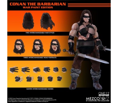 Figura Conan War Paint Conan the Barbarian 1982 16cm
