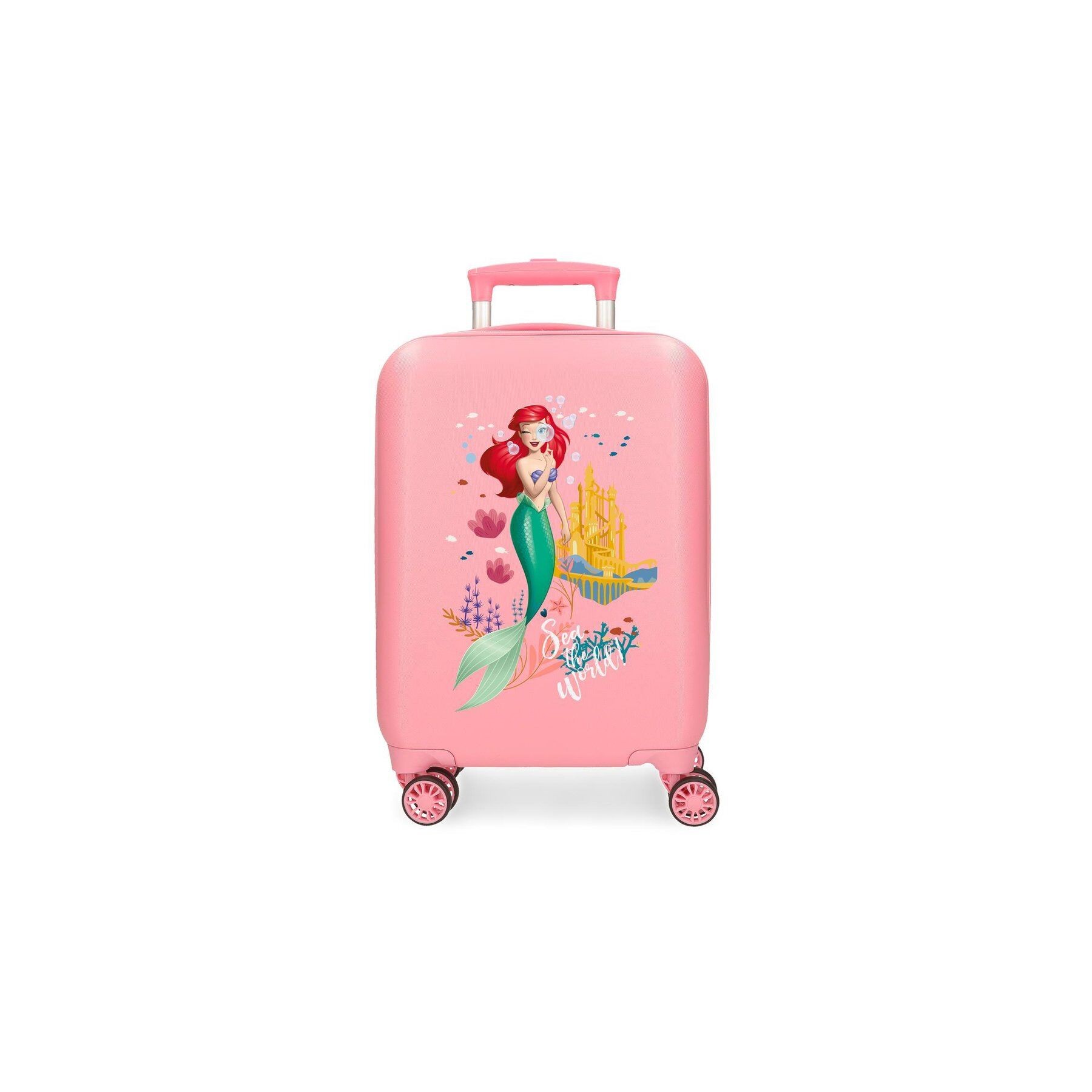 Maleta trolley ABS La Sirenita Disney 50cm