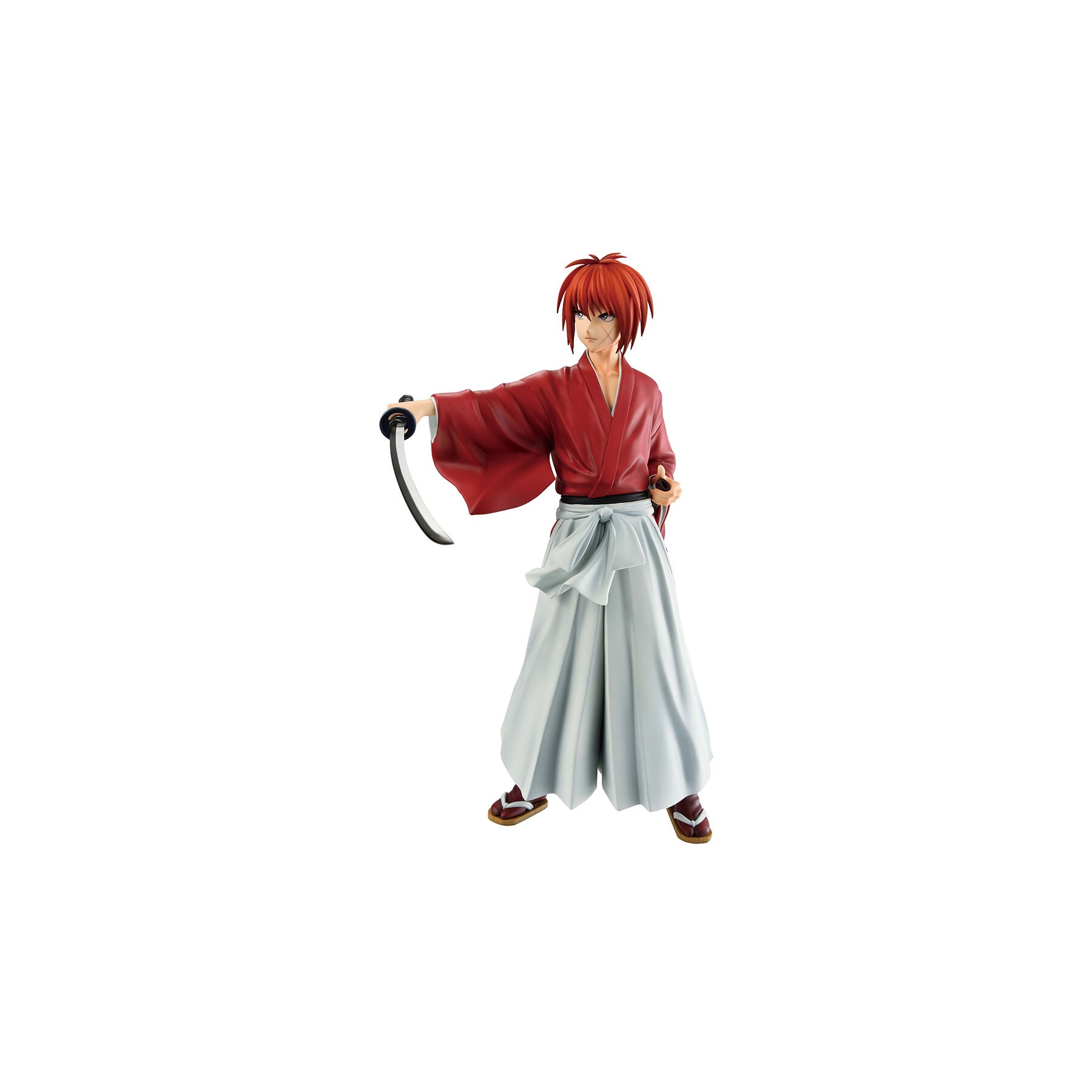 Figura Ichibansho Kenshin Himura Meiji Swordsman Romantic Story Rurouni Kenshin 24cm