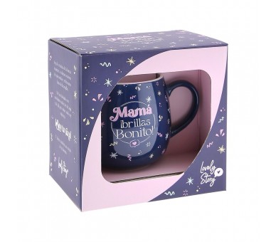 Taza ovalada - Mama Brillas Bonito 400ml