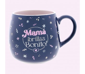 Taza ovalada - Mama Brillas Bonito 400ml
