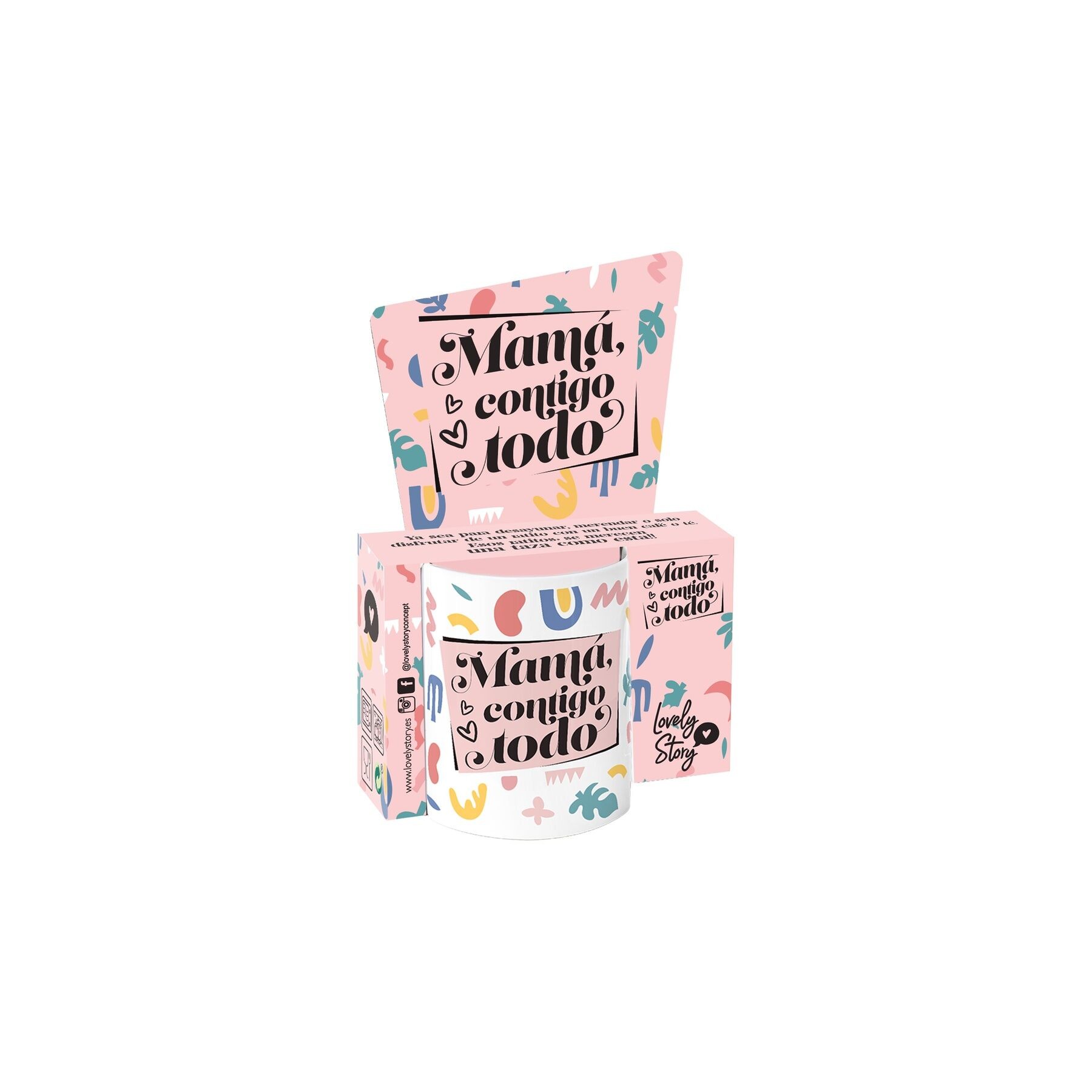 Taza Mama Contigo Todo 330ml