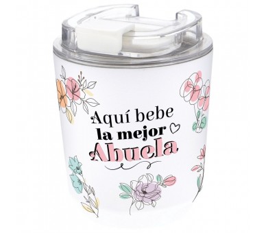 Vaso termico - Aqui Bebe La Mejor Abuela 280ml