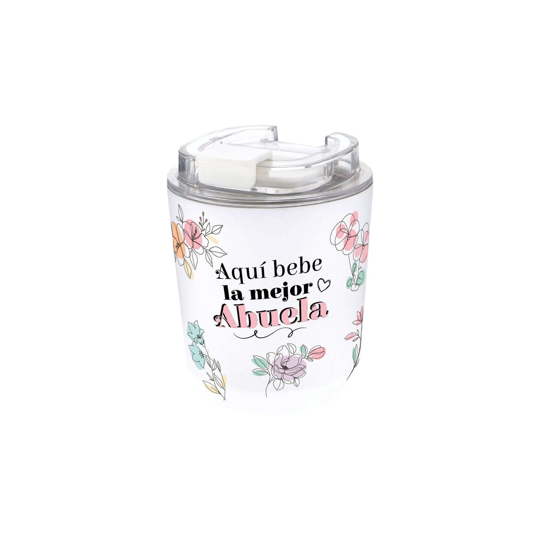 Vaso termico - Aqui Bebe La Mejor Abuela 280ml