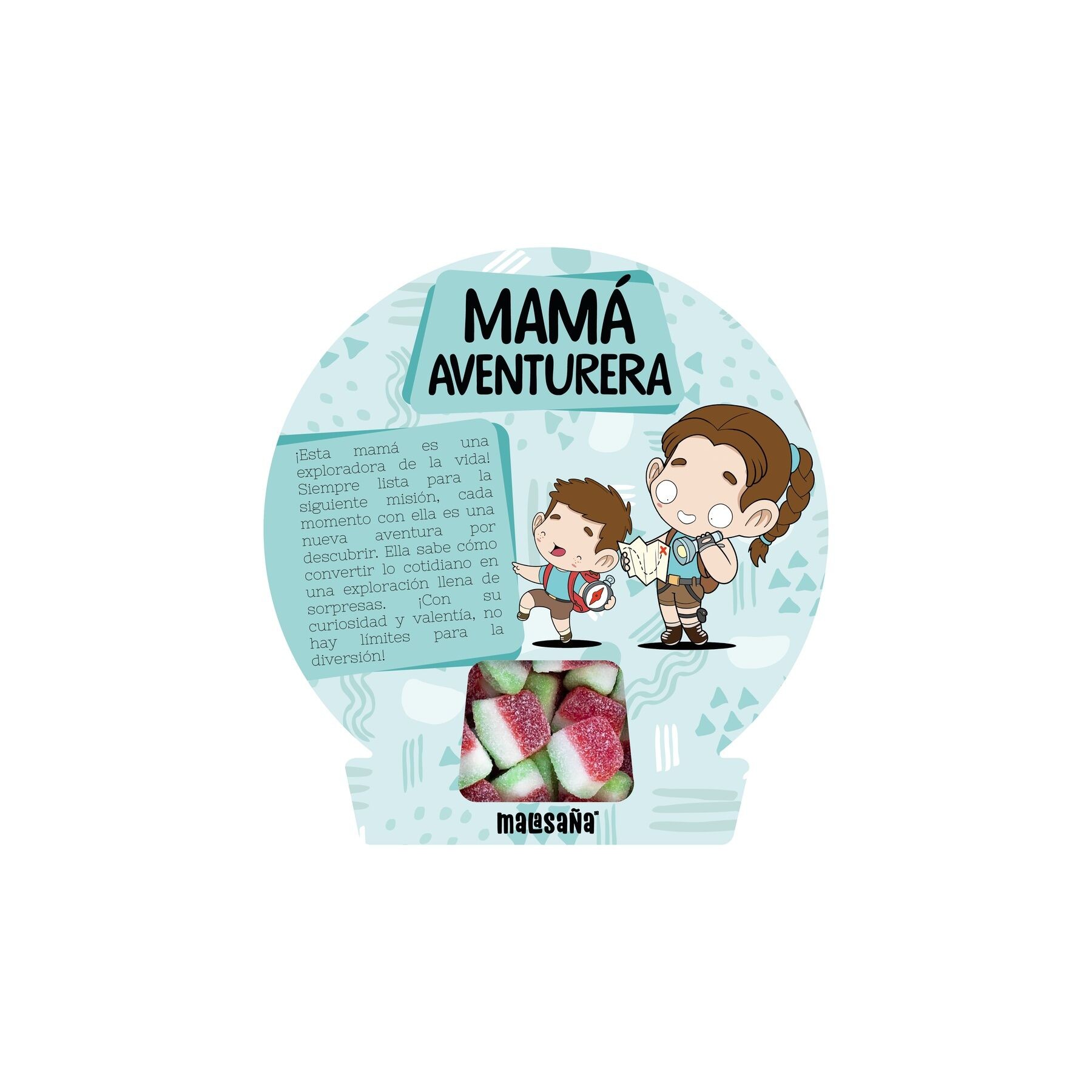 Cajita de chuches Sandias - Mama Aventurera