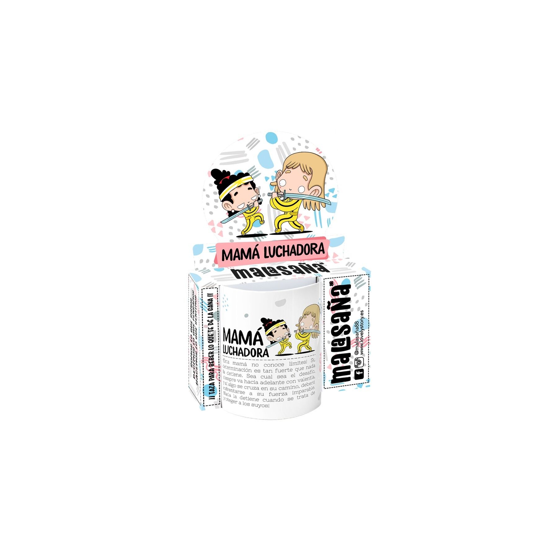 Taza Mama Luchadora 330ml