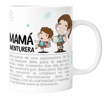 Taza Mama Aventurera 330ml