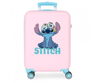 Maleta trolley ABS In the World Stitch Disney 55cm