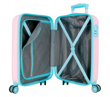 Maleta trolley ABS In the World Stitch Disney 55cm