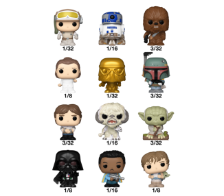 Figura Mystery Bitty POP Star Wars surtido